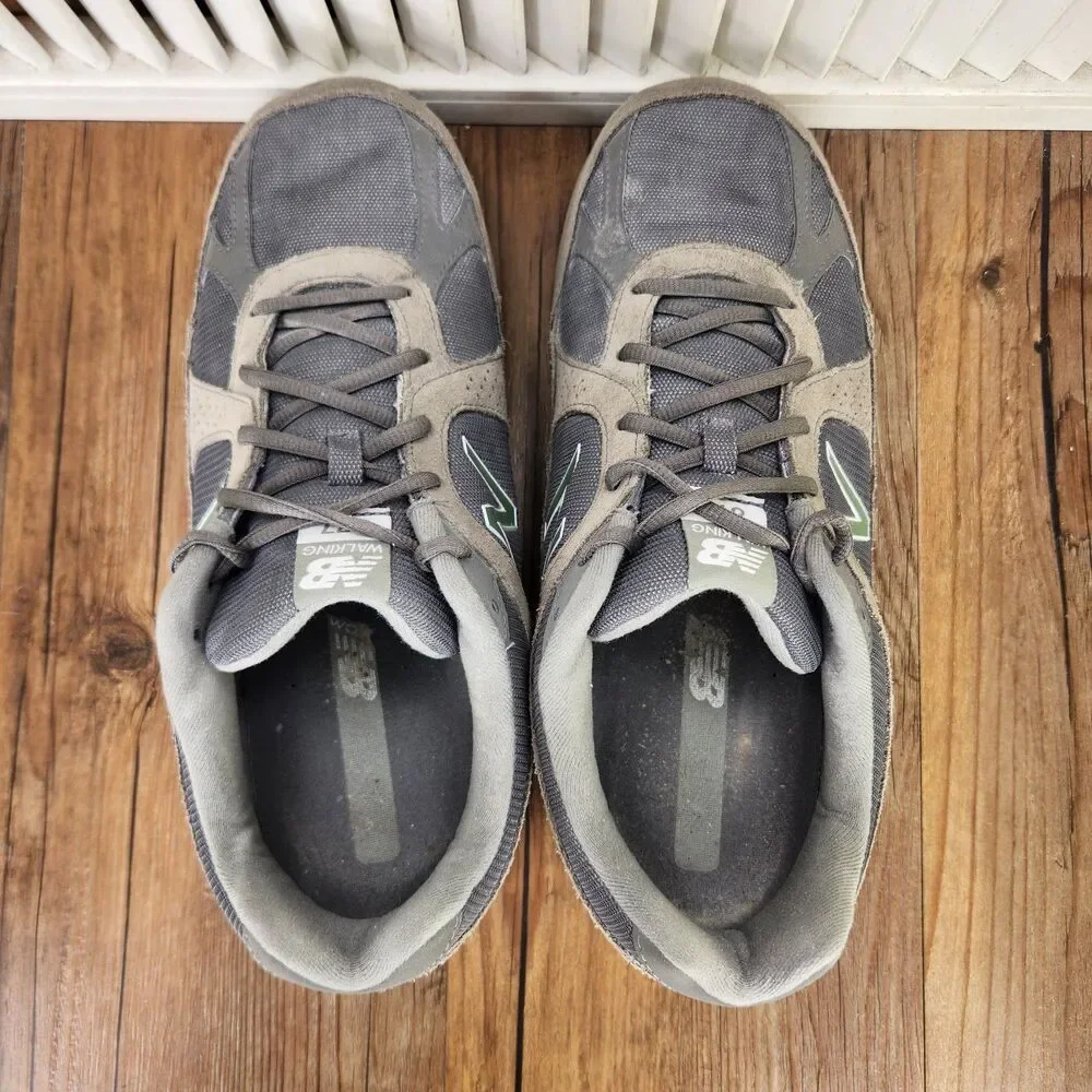 New Balance 877 Walking Shoes Mens Sz 11 4E Extra Wide Gray Low Sneakers MW877GT